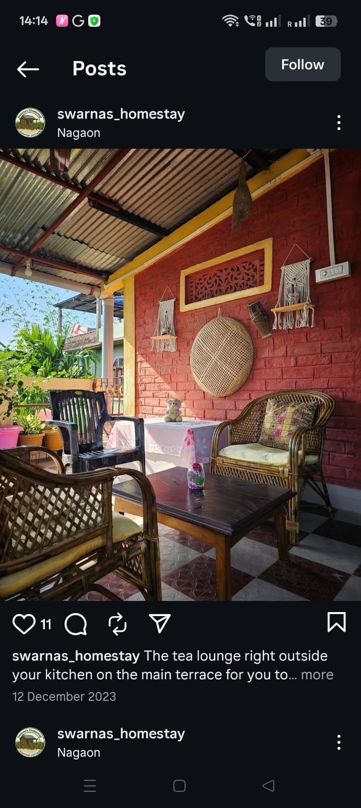 The Winter Rest Retreat at Swarna's Homestay — property